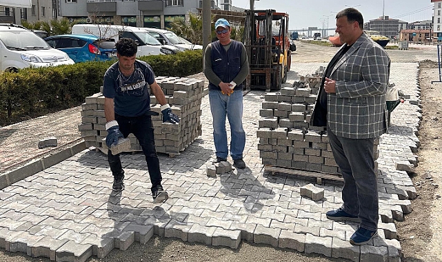 Başkan Vekili Mehmet Yakın, yol çalışmalarını inceledi