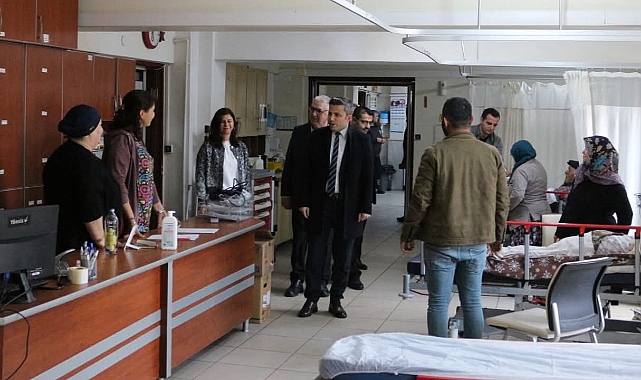 Bayramiç Kaymakamı Emrah Bütün’den Bayram ziyaretleri