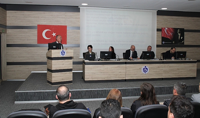 Biga TSO’da Nisan Ayı Olağan Meclis toplantısı gerçekleştirildi