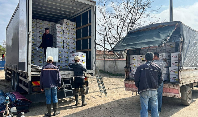 Biga Ziraat Odası’ndan üreticiye fide desteği
