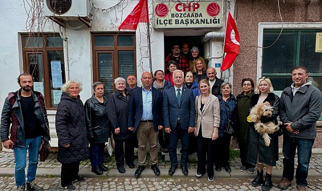 Bozcaada'da bayramlaşma programı