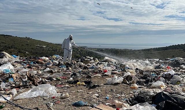 Bozcaada’da vektörle mücadele çalışmaları sürüyor