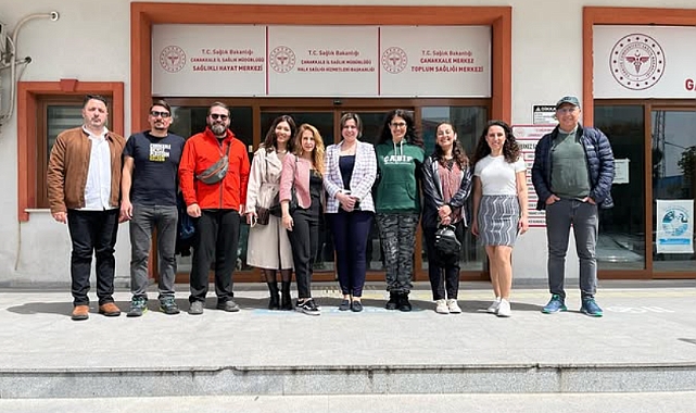 ÇABİP'ten Çanakkale İl Sağlık Müdürlüğü'ne ziyaret