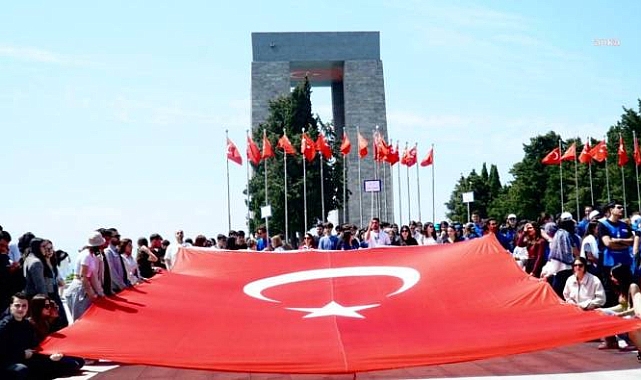 Çağdaş Gençlik, 16'ncı kez Çanakkale Şehitler Abidesi'nde