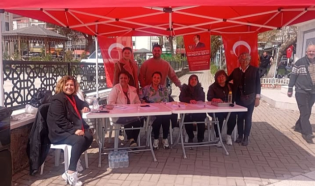 Çan'da “Ekrem İmamoğlu’na Özgürlük” talebi yinelendi