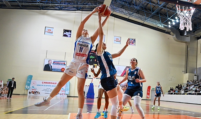 Çanakkale Belediyespor playoff yarı finalinde
