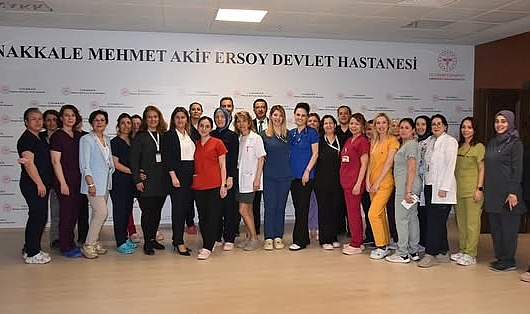 Çanakkale'de 21-28 Nisan Ebeler Haftası kutlandı