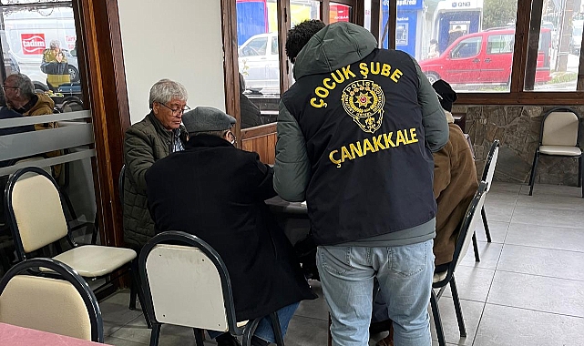 Çanakkale'de çocukların güvenliği için 86 okul çevresinde denetim gerçekleşti