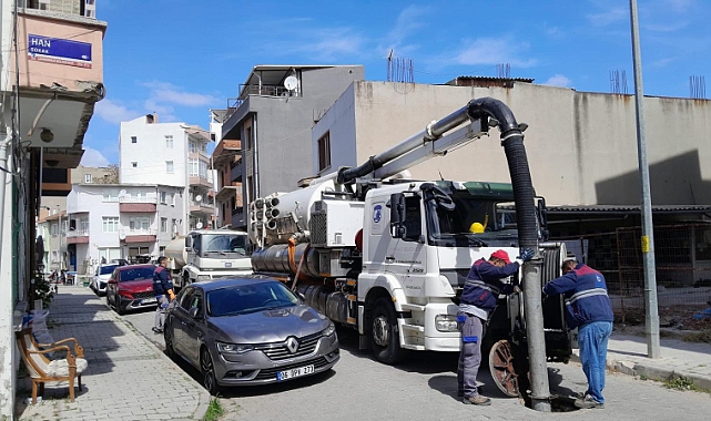 Çanakkale’de kanalizasyon hatlarında çalışma