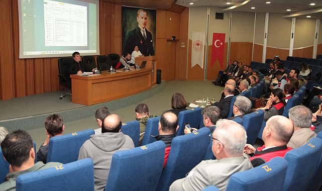 Çanakkale'de kuraklıkla mücadele masaya yatırıldı