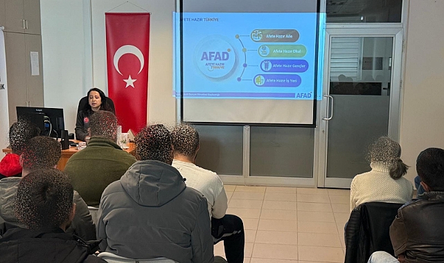 Çanakkale Denetimli Serbestlik Müdürlüğü'nden deprem farkındalık semineri