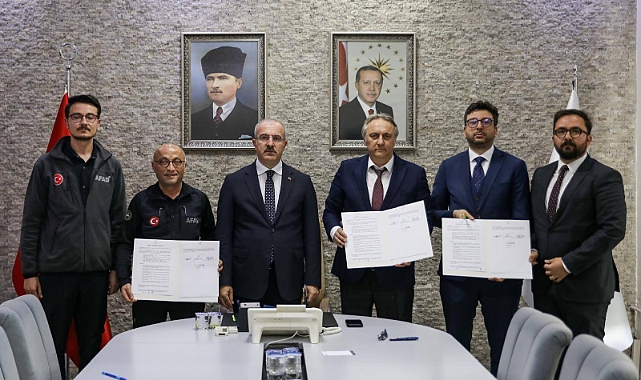 Çanakkalede afetlere yönelik karşılıklı yardım ve iş birliği protokolü imzalandı