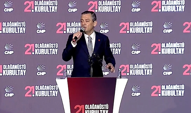 CHP 21. Olağanüstü Kurultayı “İrade Milletindir” sloganıyla başladı