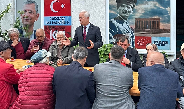 CHP Gökçeada İlçe Başkanlığı’nda Bayram Buluşması