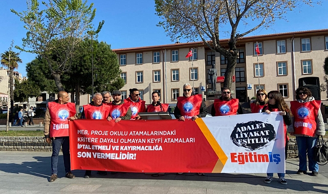 Eğitim-İş Çanakkale Şubesi’nden MEB’e Proje Okulu Tepkisi