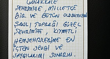 Ekrem İmamoğlu’ndan Çanakkalelilere mesaj!