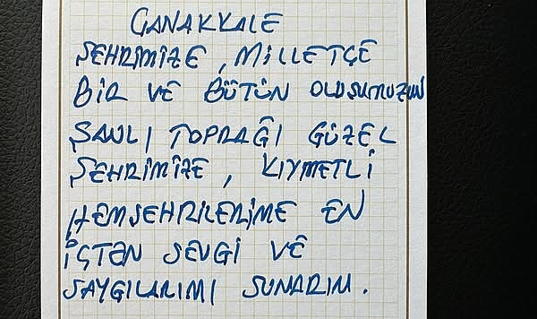 Ekrem İmamoğlu’ndan Çanakkalelilere mesaj!