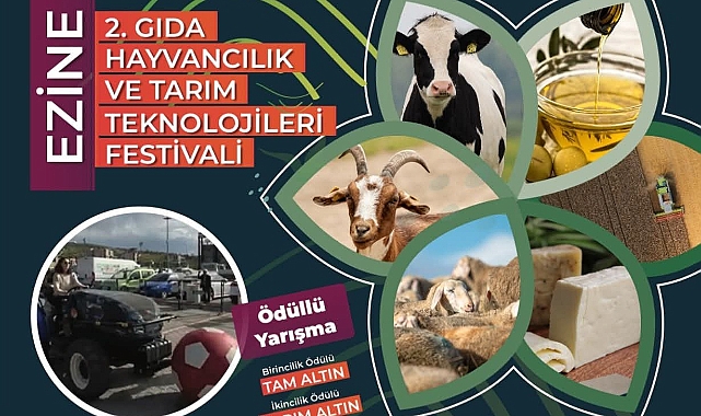 Ezine’de Tarım ve Hayvancılık Festivali Başlıyor