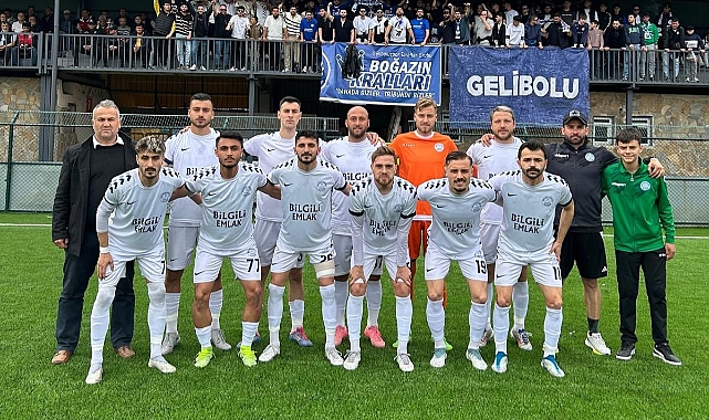 Geliboluspor sahadan galip ayrıldı