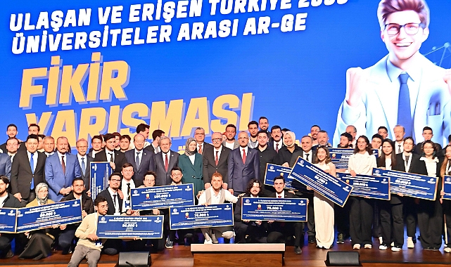 Genç beyinler geleceği şekillendiriyor! “Ulaşan ve Erişen Türkiye 2053” yarışmasında ödül yağmuru