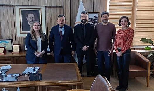 Gökçeada IMPACT Projesi öncesi Başkan Atalay’a ziyaret