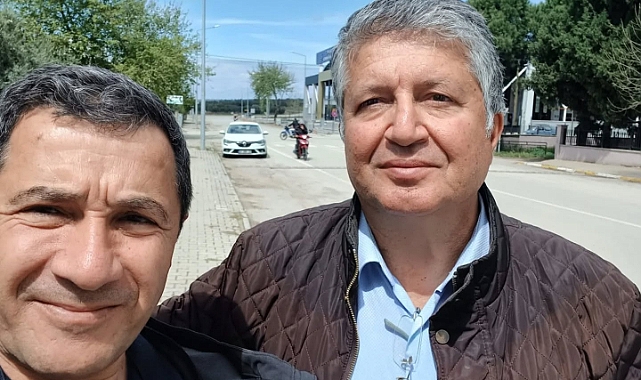 İzzet Ulusman'dan İrfan Mutluay'a ziyaret