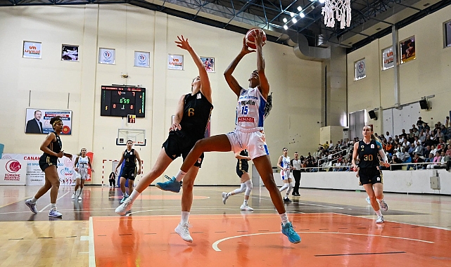 J&amp;M Çanakkale Belediyespor yarı final ilk maçında Fenerbahçe Gelişim’i mağlup etti