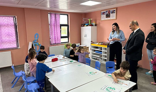 Kaymakam Bekir Abacı'dan Piri Reis Anaokulu’na ziyaret