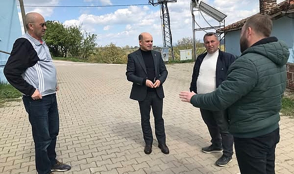 Kaymakam Dr. Emre Nebioğlu’ndan Çaltıkara köyüne ziyaret ve yol incelemesi