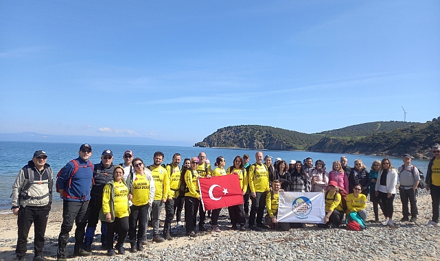 Kazdağı Dağcılık Kulübü, Biga Priapos Antik Kenti’ne yürüdü
