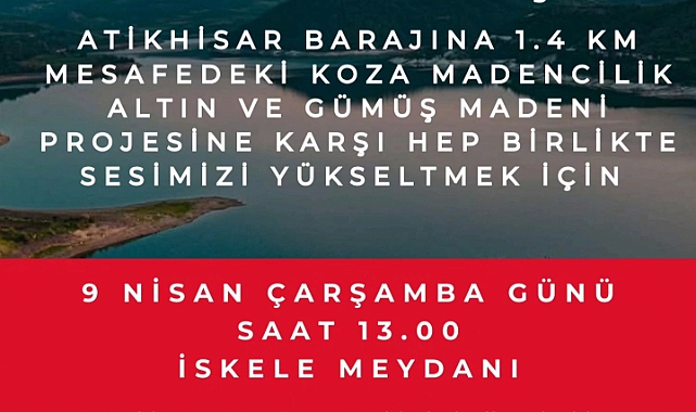 Kazdağları’nda Yeni Tehdit: Çanakkale Altın ve Gümüş Madeni Projesine karşı toplanacak