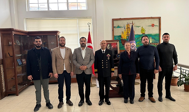 Kent Konseyi'nden Tuğamiral Mustafa Biçen’e ziyaret