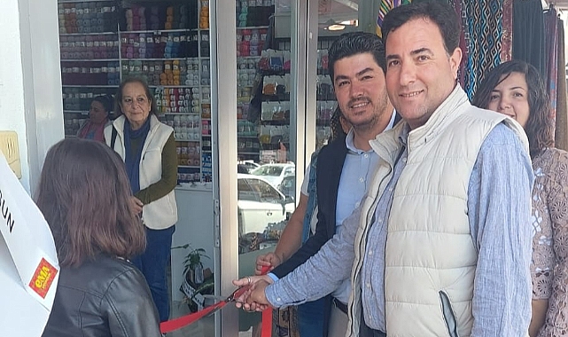 Küçükkuyu’da Göknil Tuhafiye hizmete açıldı