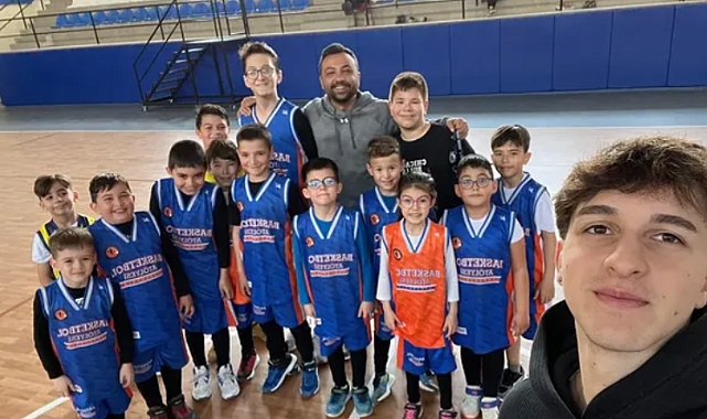 Lapseki Belediyesi Basketbol Kursu çalışmalarına devam ediyor