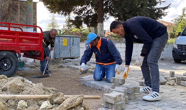 Lapseki Belediyesi çalışmalarına hız kesmeden devam ediyor