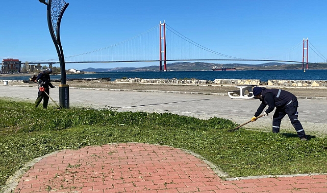 Lapseki Belediyesi’nden çeşitli çalışmalar