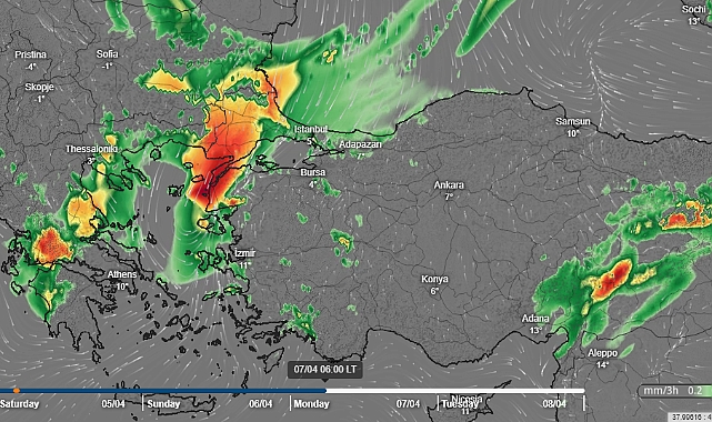 Meteoroloji pazartesi için alarm verdi