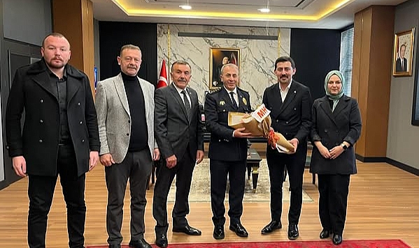 MHP'den Polis Haftası ziyareti