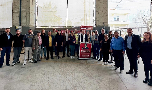 Milletvekili Güneşhan’dan Geyikli’de imza kampanyasına destek