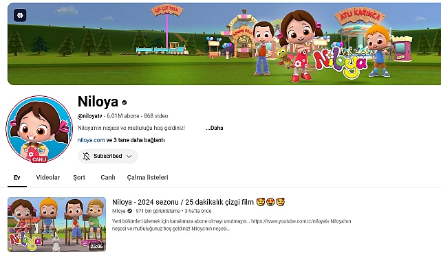 Niloya’dan 6 milyonluk başarı