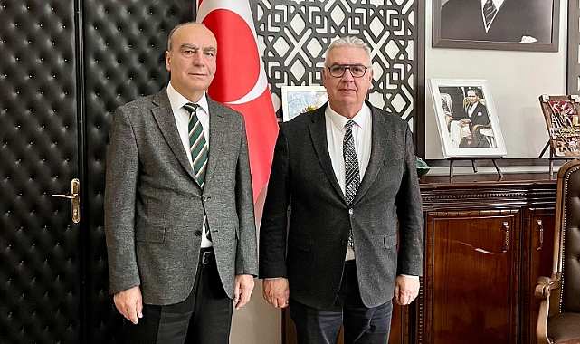 Tapu Müdürü Muharrem Yılmaz’dan Başkan Atılgan’a ziyaret
