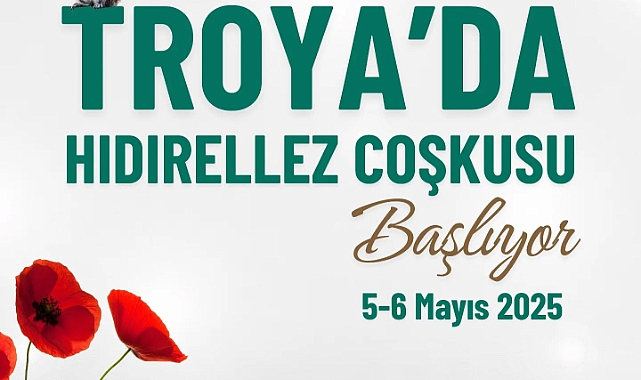 Troya’nın Kalbinde Hıdırellez Coşkusu: Baharın Müjdesi Tevfikiye’de Yükseliyor