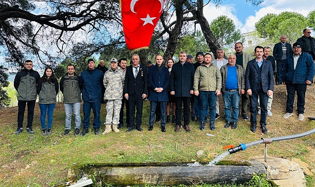Uzunalan Köyü içme suyu hattı hizmete açıldı