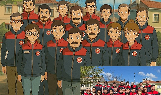 Yenice İlçe Tarım ve Orman Müdürlüğü’nden Ghibli esintili paylaşım