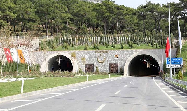 Assos - Troya Tünelleri trafiğe kapanıyor