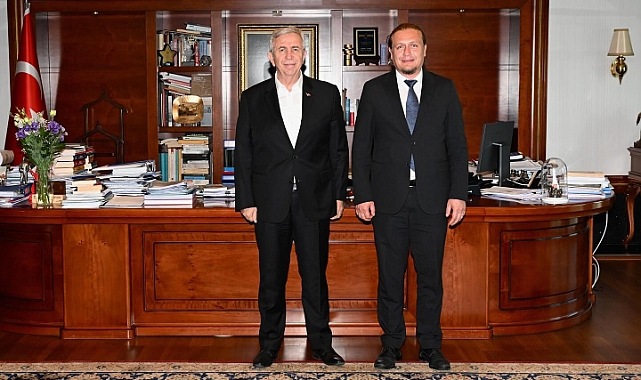 Atilla Öztürk'ten Mansur Yavaş'a ziyaret