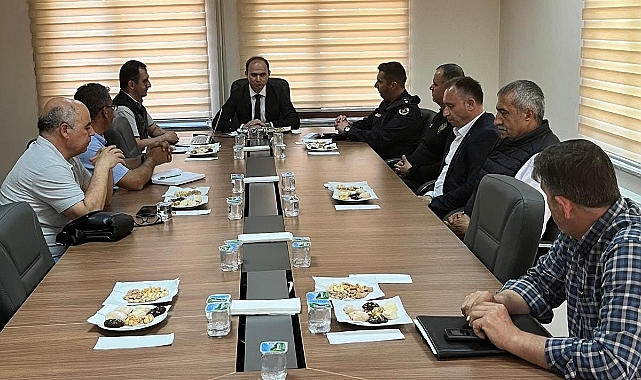 Ayvacık’ta Orman Yangınlarıyla Mücadele Toplantısı Gerçekleştirildi