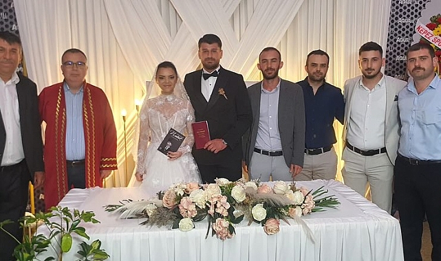 Başkan Arslan, genç çiftin nikahını kıydı