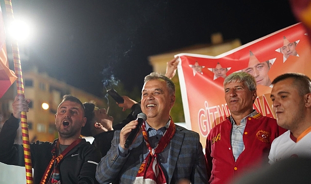 Başkan Arslan şampiyonluk kutlamalarında