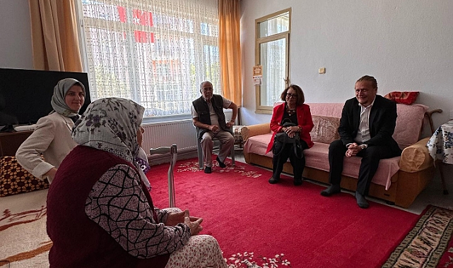 Başkan Atilla Öztürk’ten Anneler Günü ziyaretleri